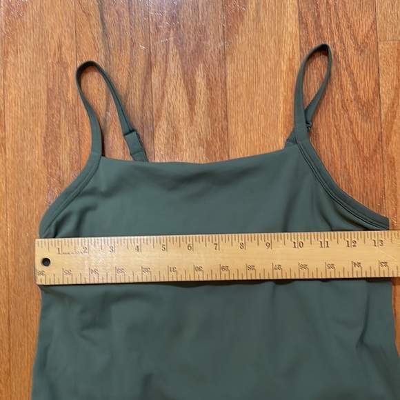 FLX Extra Small Green Activewear Dress with Shorts with Pockets No Pads Stretch - Picture 2 of 15